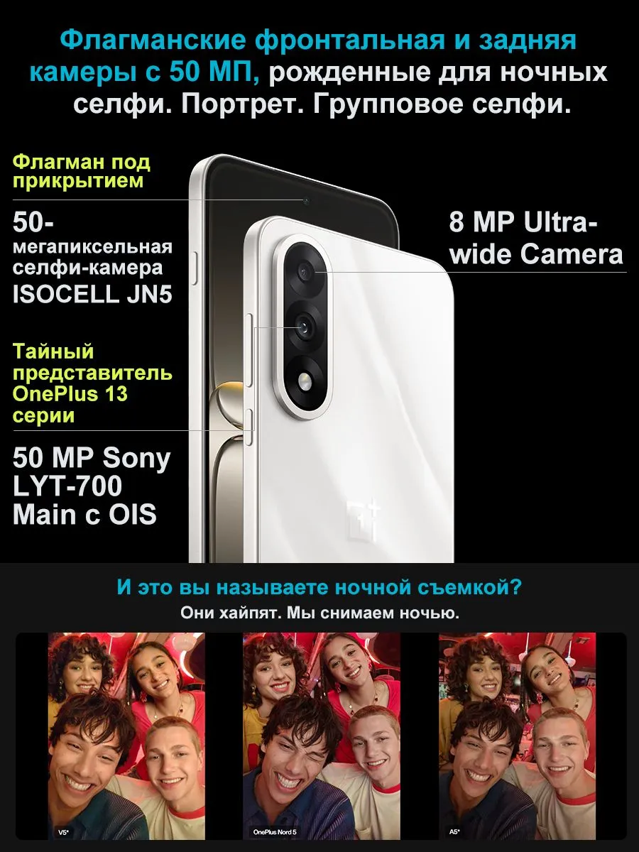 OnePlus Nord 5 5G，Глобальная версия，NFC